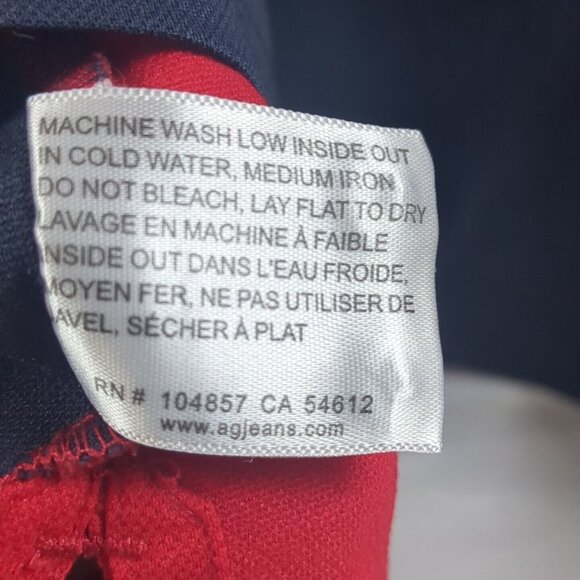 Adriano Goldschmied Men's Size 2XL Green Label Golf Polo Shirt Short Sleeve Red - Picture 9 of 11